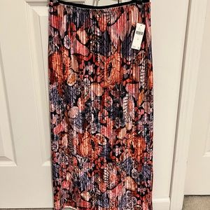 Anthropology velvet skirt